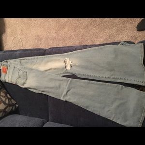 Bell Bottom Levi Jeans